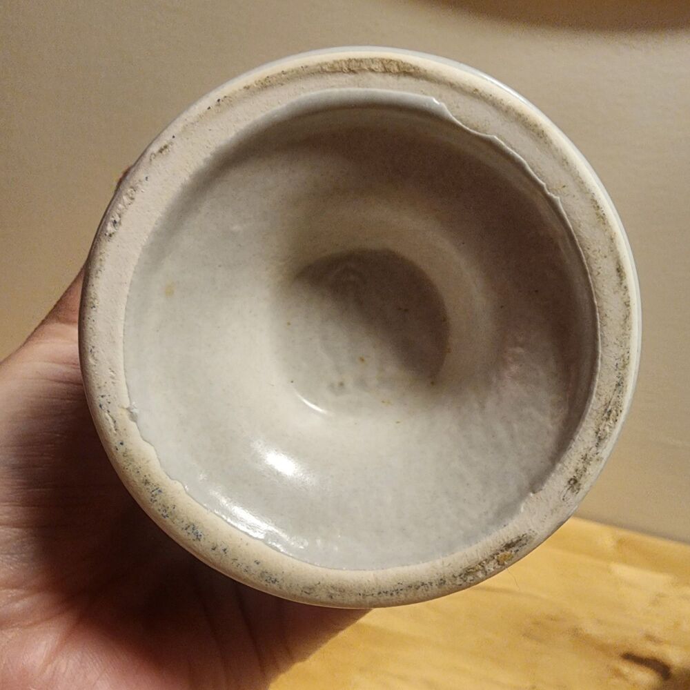Vintage Pfaltzgraff Yorktowne village pedestal footed stoneware mugs USA 5 set - Picture 11 of 12